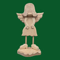I) Erzzipfel Engelchen Staks - Holzfigur - 47 cm